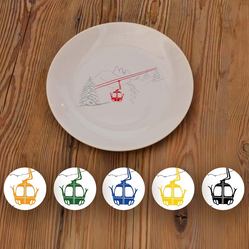 Dinner plates Gondola (X6)