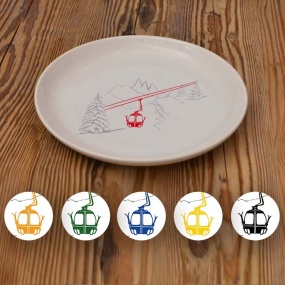 Dessert plates Gondola (X6)