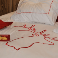 Duvet cover set with Red Deer Head