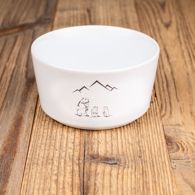 Ramekin with marmots (x6)