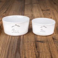 Ramekin with marmots (x6)