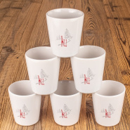 Coffee cup with ski (X6)