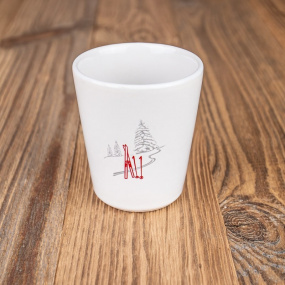 Coffee cup with ski (X6)