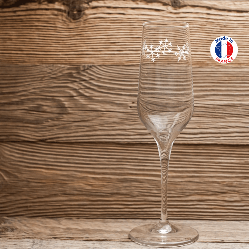 Bicchieri da champagne con disegno fiocco