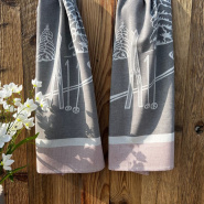 Ski kitchen towel (Pack of 2)