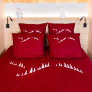 Duvet cover Red fir forest